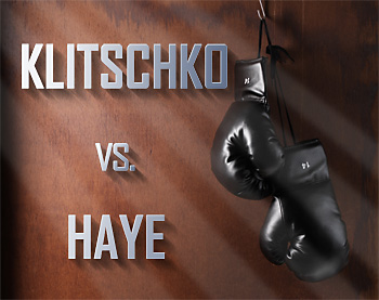Klitschko und Haye werden am Samstag gegeneinander antreten