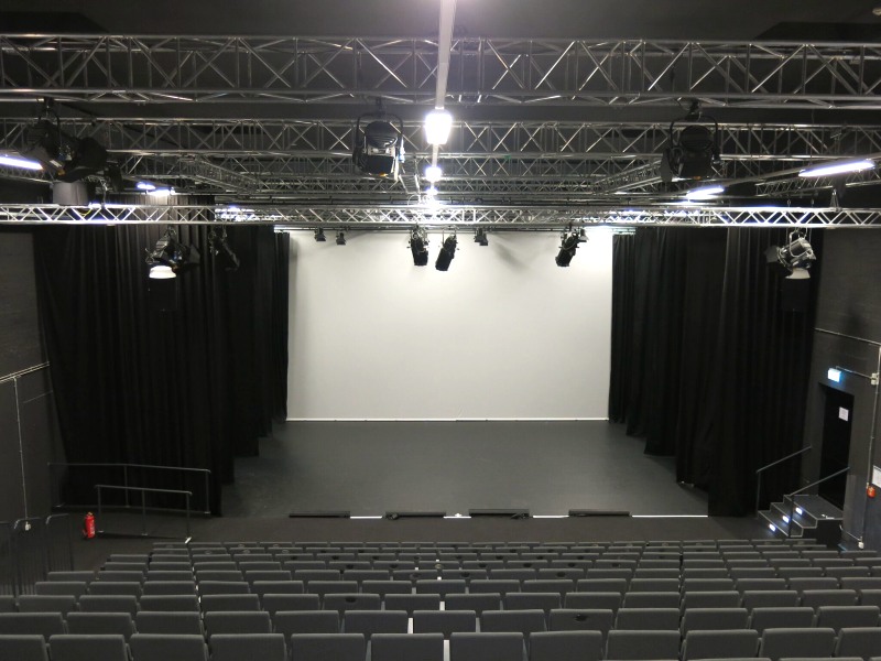 Blick auf Bühne, First Stage Theater Hamburg Altona