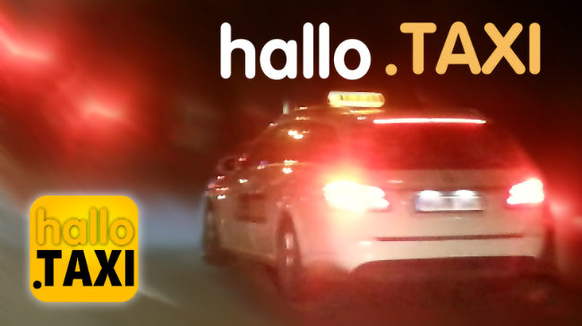 hallo.TAXI - Taxi online bestellen