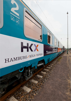 Der Hamburg-Köln-Express im aufpolierten 60er-Jahre-Stil